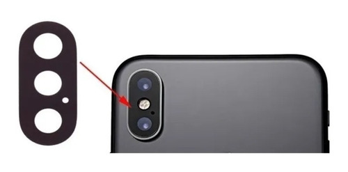 Vidrio Camara Trasera Compatible iPhone XS Max / Xs Cristal 