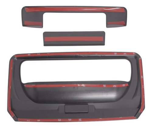 Bisel Cubre Manilla De Portalón Negro Ford Ranger 2016-2022