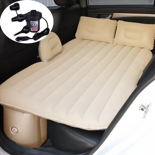 Cama Inflable Para Carro Colchon Aire De Coche Auto Van SUV Viaje Dormir  Camping