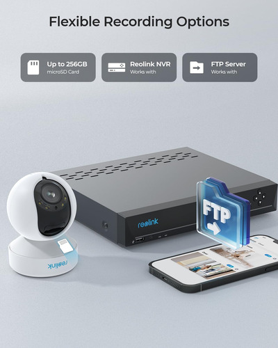 Câmera De Segurança Reolink E1 Outdoor Pro Wifi 6 4k Com Zoo