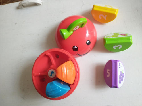 Juguete Manzana De Aprendizaje Fisher Price Ríe Y Aprende (Usado)