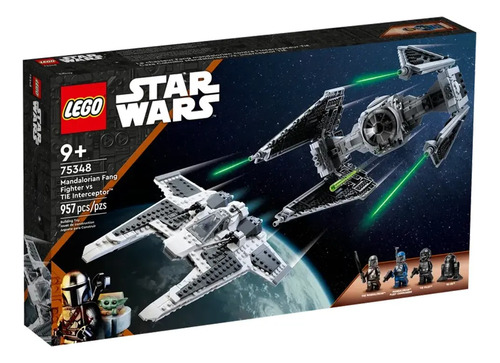 Figuras Caza Colmillo Vs Interceptor Star Wars Lego Febo