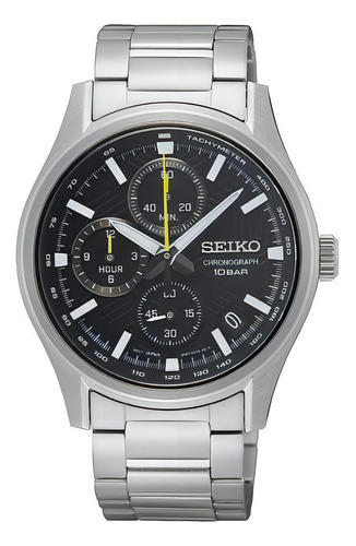 Relógio De Pulso Masculino Seiko Cronograph Quartzo Ssb419b1