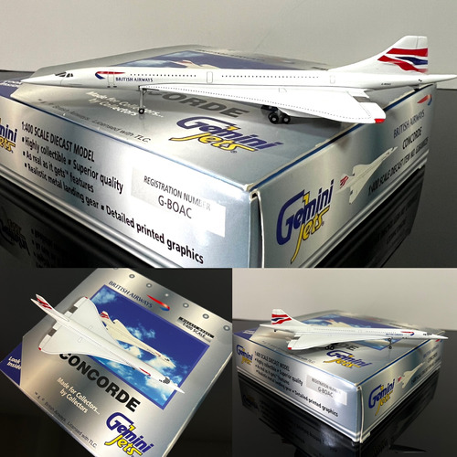 # Wwz 1/400 Concorde British Airways Gemini Jets Avión Hobby