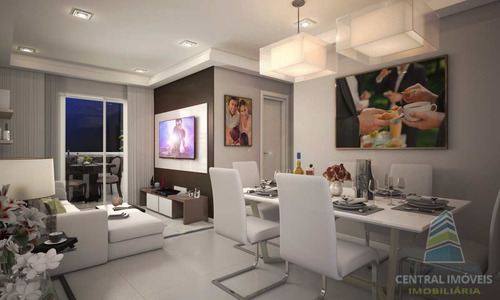 Apartamento Com 2 Dorms, Ocian, Praia Grande - R$ 494 Mil, Cod: 9100 - V9100