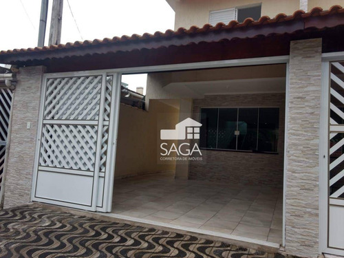 Imagem 4 de 17 de Sobrado À 2 Quadras Da Praia! Casa Com 3 Dormitórios À Venda, 130 M² Por R$ 580.000 - Vila Guilhermina - Praia Grande/sp - Ca1016