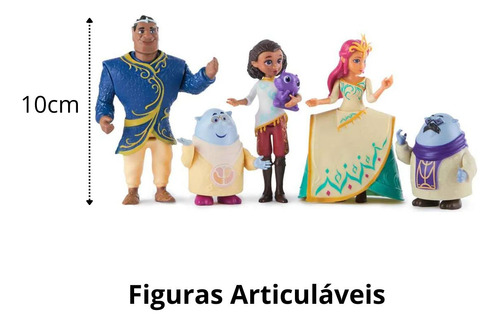Kit Bonecos Enfeitiçados Princesa Ellian Com Acessórios