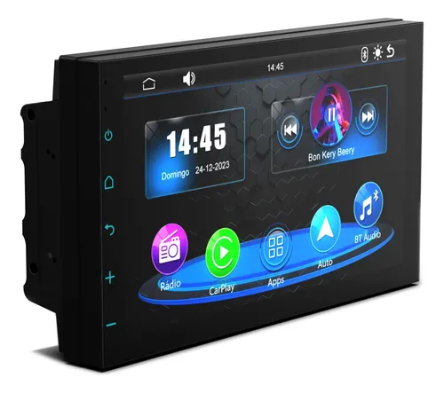 comprar Central Multimídia 7 Polegadas Carplay Android Auto Faaftech