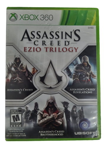 Assassin's Creed Ezio Trilogy Original Xbox 360 Mídia Física