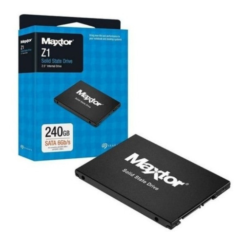 Unidad De Estado Solido Seagate Maxtor Z1 De 240 Gb