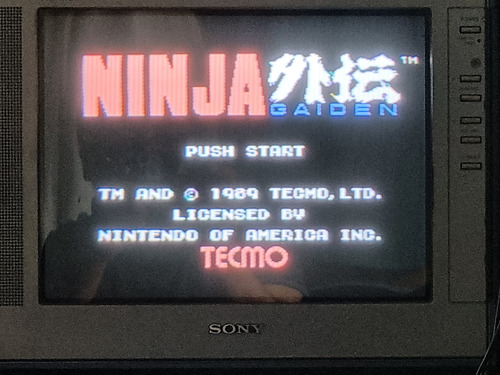 Ninja Gaiden Cartucho Original Nintendo Nes (Usado)