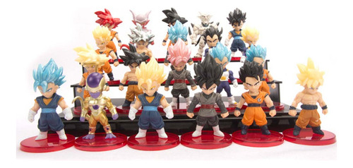 Kit De 21 Figuras De Acción Coleccionables De Anime De Drago