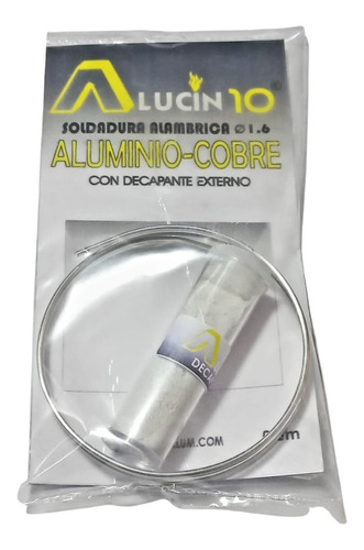 Soldadura Varilla Fundente Soldar Aluminio-cobre Alucin 10