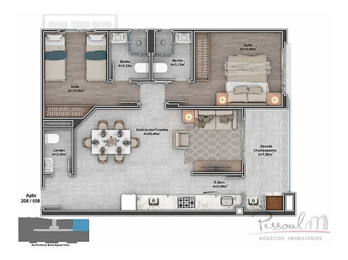 Imagem 2 de 9 de Oportunidade De Você Morar Ou Investir No Bairro Mais Disputado De Florianópolis! - V-3766