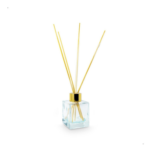 Imagem 4 de 8 de 4 Frascos Vidro-cubo De 100ml Para Aromatizador E Sab. Full