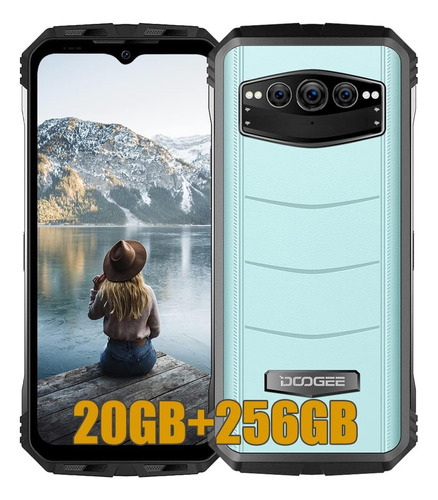 Aa Doogee S100 Cámara De Visión Nocturna De 08mp + 20mp Mtk Helio G99 20gb+256gb Android 12 Cell Phone 6.58 Fhd+ 10800mah 66w Charge Smartphone- Azul