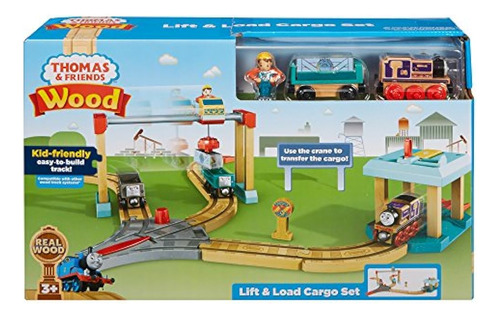 Fisher-price Thomas - Friends Wood, Lift - Set De Carga De C