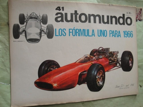 Automundo 41 Ferrari F1 Brabham F1 Gran Premio Kennedy Jujuy