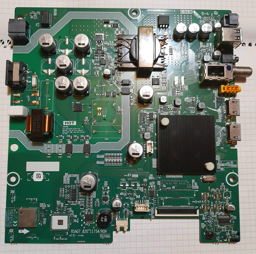 Monoplaca Hisense Led 32a42h. Testeada Ok. Ficha Grande. (Usado)