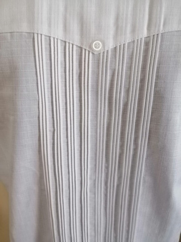 Imagen 2 de 5 de Guayabera De Lino Asturias M/c Mayakim