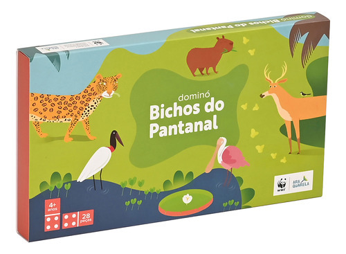 Dominó Bichos Do Pantanal - Araquarela