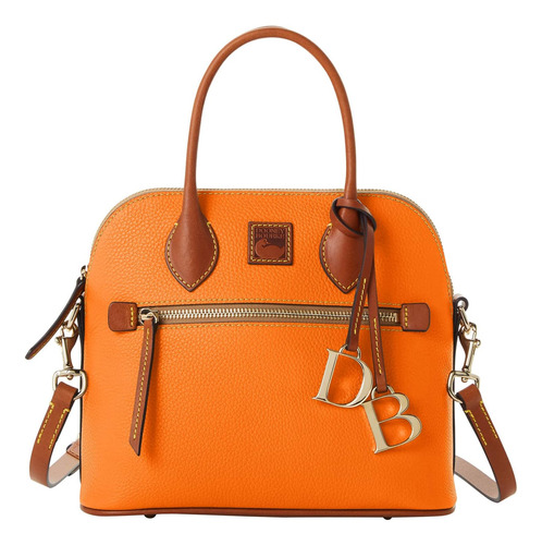 Bolso Dooney & Bourke, Cartera Con Cúpula De Grano Guijarro 