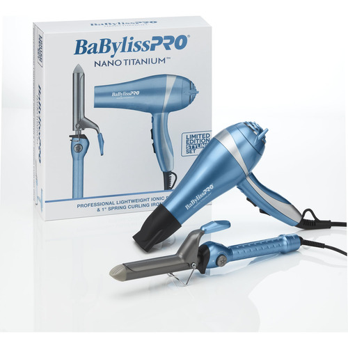 Secador De Pelo Y Rizador Babylisspro Nano Titanium