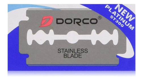 Hojas De Afeitar Dorco St300 Platinum Extra Double Edge...