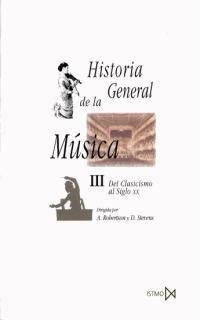 Historia General De La Música 3, Stevens, Ed. Istmo