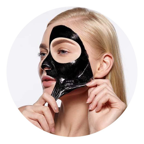 Black Facial Mask Tubo 100ml Black Masc - mL a $200