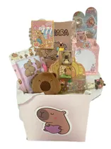 Comprar Set De Papelería De Capibara Papelería Kawaii Capi