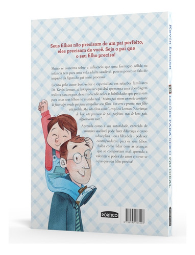 12 Lições Para Ser O Pai Ideal, de Leman, Kevin. Editorial Editora Planeta do Brasil Ltda., capa mole em português, 2015
