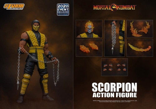Scorpion Mortal Kombat Storm Collectibles Sdcc Mercado Libre Scorpion Mortal Kombat Storm Collectibles Sdcc Mercado Libre