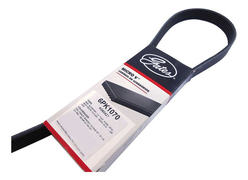 Correia Gates Micro-v 6pk1070 Ford New Fiesta - Cód.6475