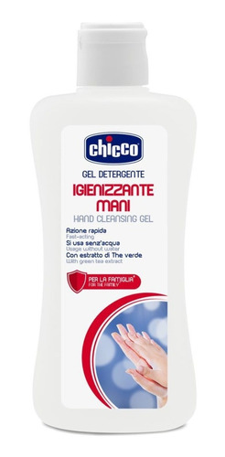 Gel Limpiador De Manos Chicco Con Aroma A Limón 100 Ml