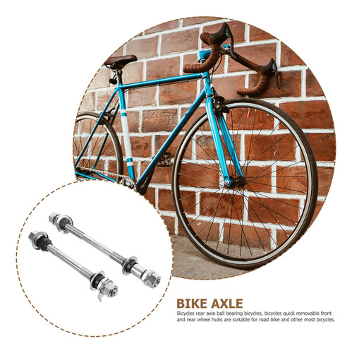 Eje Trasero De Repuesto Para Bicicleta Antes Y Después, 2 Un