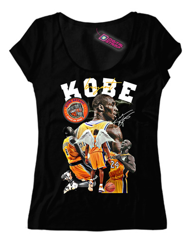 Remera Mujer Los Angeles Lakers Kobe Bryant Nba14 Dtg