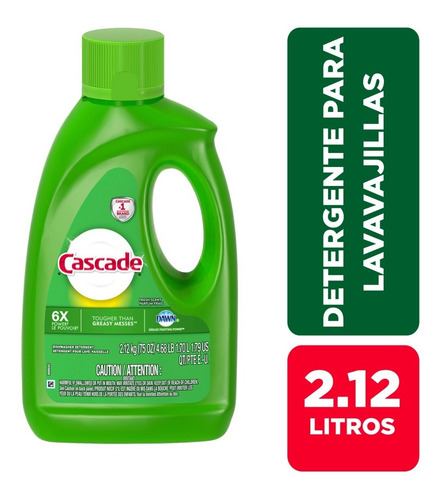 Imagen 6 de 7 de Lavavajillas En Gel Cascade Aroma Fresh 2,12 Kg