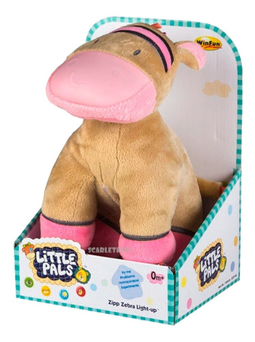 Peluche Con Luz Y Sonido Winfun Scarlet Kids