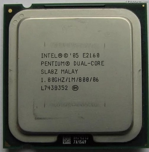 Procesador Intel Pentium Dual Core E2160 1.8ghz Sla8z (77) (Usado)