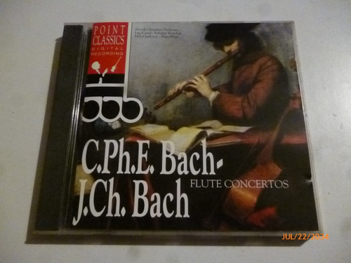 C.ph.e.bach-j.ch Bach.conciertos Para Flauta.point Classics 