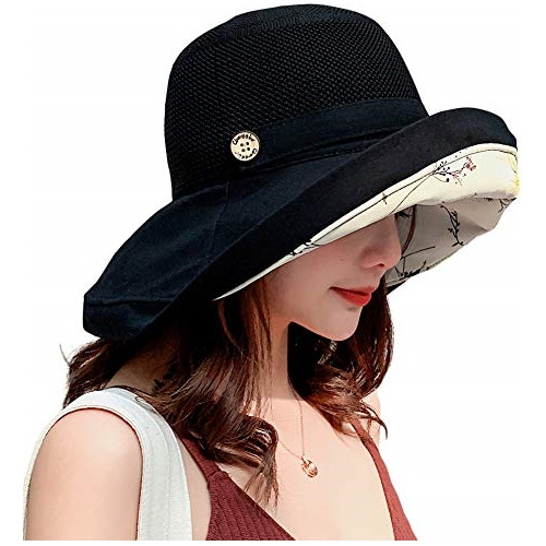 Sombreros De Malla Y Ala Ancha Para Mujer