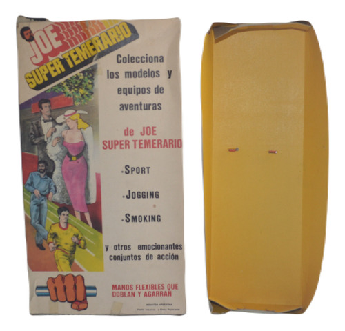 Joe Súper Temerario Caja Action Man Dynaman Gi Joe (Usado)