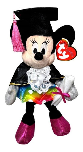 Boneca Pelúcia P Personagem Minnie Mouse Formatura Disney