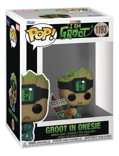 Funko Pop! I Am Groot - Groot With Book #1193