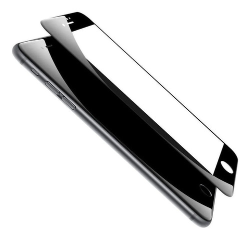 Película De Vidro 3d Compativel Com iPhone 7 8 Se 2020 Preto
