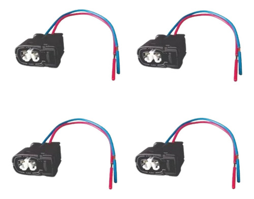 4x Conector Chicote Da Bobina Clio Scenic Megane 1.6 16v