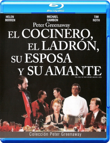 El Cocinero, El Ladrón, Su Mujer Y Su Amante Blu Ray  Bd25