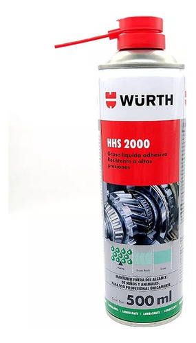 Grasa Líquida Adhesiva Hhs 2000 Wurth 500ml
