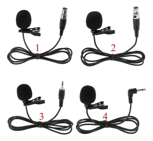 .. Micrófono Tie Xlr Mini Xlr De 3 Pines